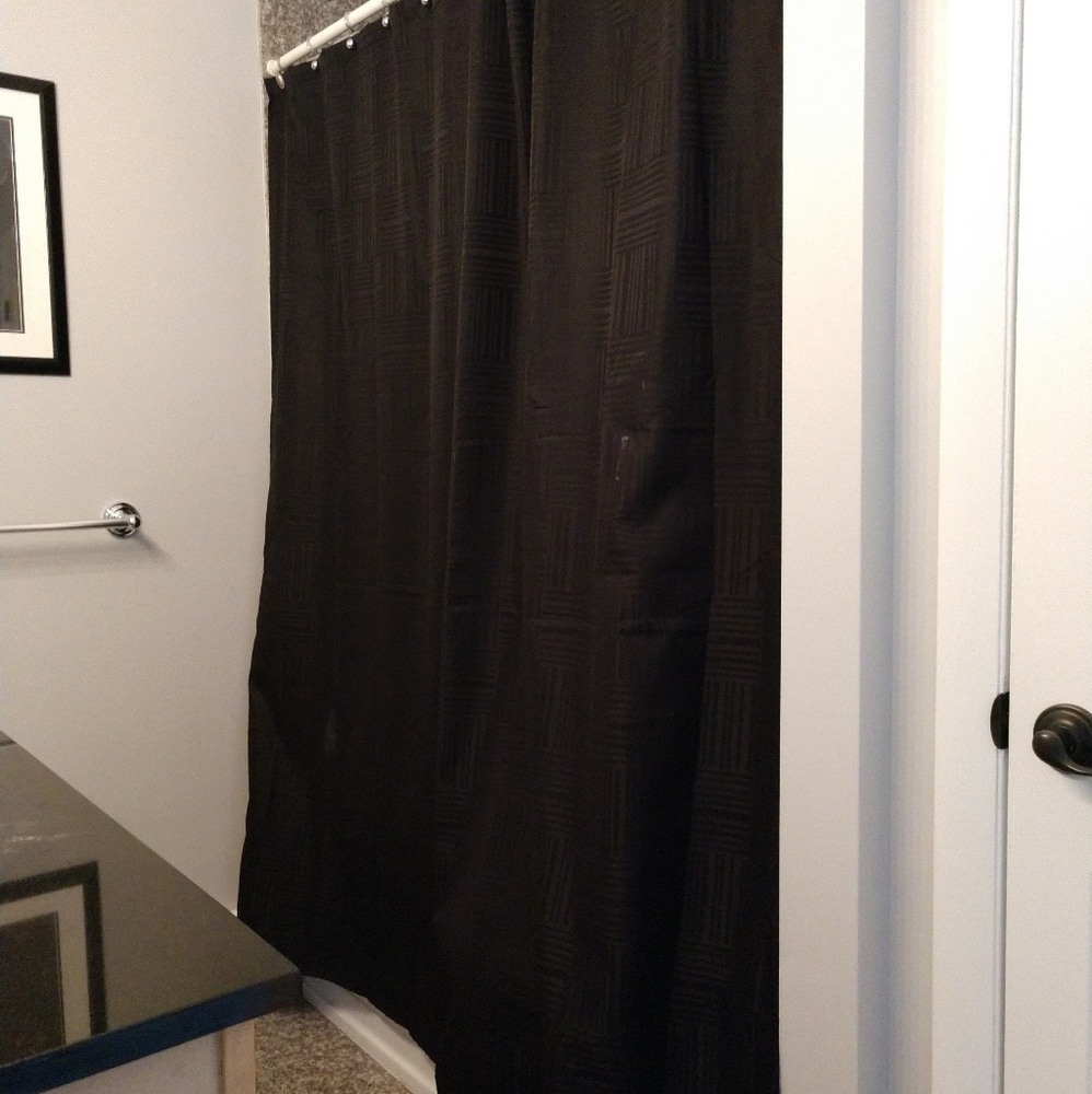 Shower Curtain | Black
